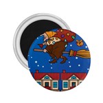 Xmas Witch Befana 2.25  Magnet