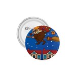 Xmas Witch Befana 1.75  Button