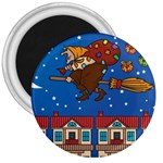 Xmas Witch Befana 3  Magnet