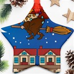 Xmas Witch Befana Ornament (Star)