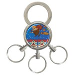 Xmas Witch Befana 3-Ring Key Chain