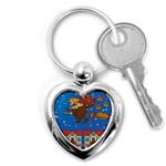 Xmas Witch Befana Key Chain (Heart)