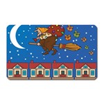 Xmas Witch Befana Magnet (Rectangular)