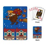 Xmas Witch Befana Playing Cards Single Design