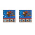 Xmas Witch Befana Cufflinks (Square)