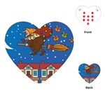 Xmas Witch Befana Playing Cards (Heart)