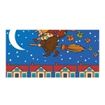 Xmas Witch Befana Satin Wrap