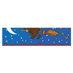 Xmas Witch Befana Satin Scarf (Oblong)