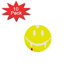 Vampire Emoji Dracula 1  Mini Button (10 pack) 