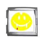 Vampire Emoji Dracula Mega Link Italian Charm (18mm)