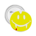 Vampire Emoji Dracula 2.25  Button