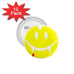 Vampire Emoji Dracula 1.75  Button (10 pack) 