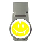 Vampire Emoji Dracula Money Clip (Round)