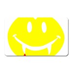 Vampire Emoji Dracula Magnet (Rectangular)