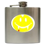 Vampire Emoji Dracula Hip Flask (6 oz)