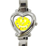 Vampire Emoji Dracula Heart Italian Charm Watch