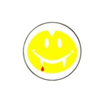 Vampire Emoji Dracula Hat Clip Ball Marker