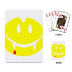 Vampire Emoji Dracula Playing Cards Single Design