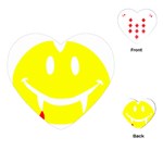 Vampire Emoji Dracula Playing Cards (Heart)