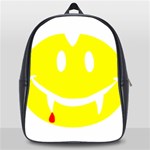 Vampire Emoji Dracula School Bag (Large)