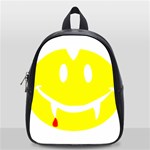 Vampire Emoji Dracula School Bag (Small)