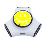 Vampire Emoji Dracula 3-Port USB Hub