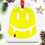 Vampire Emoji Dracula Ornament (Bell)