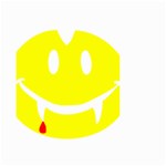 Vampire Emoji Dracula Small Garden Flag (Two Sides)