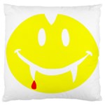 Vampire Emoji Dracula Large Cushion Case (Two Sides)