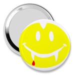 Vampire Emoji Dracula 3  Handbag Mirror