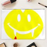 Vampire Emoji Dracula Cosmetic Bag (XXL)