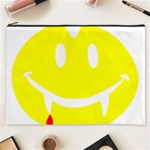 Vampire Emoji Dracula Cosmetic Bag (XXXL)