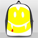 Vampire Emoji Dracula School Bag (XL)