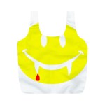 Vampire Emoji Dracula Full Print Recycle Bag (M)