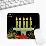 black Happy Kwanzaa  Small Mousepad