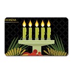 black Happy Kwanzaa  Magnet (Rectangular)