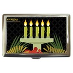 black Happy Kwanzaa  Cigarette Money Case