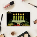 black Happy Kwanzaa  Cosmetic Bag (Small)