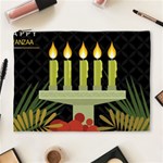 black Happy Kwanzaa  Cosmetic Bag (XL)