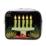 black Happy Kwanzaa  Mini Toiletries Bag (One Side)