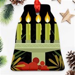 black Happy Kwanzaa  Ornament (Bell)