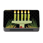 black Happy Kwanzaa  Memory Card Reader with CF