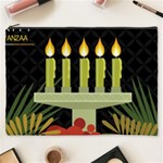 black Happy Kwanzaa  Cosmetic Bag (XXXL)