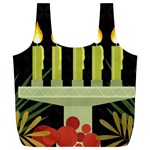 black Happy Kwanzaa  Full Print Recycle Bag (XL)