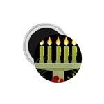 black Happy Kwanzaa  1.75  Magnet