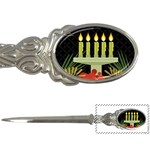 black Happy Kwanzaa  Letter Opener