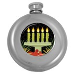 black Happy Kwanzaa  Hip Flask (5 oz)