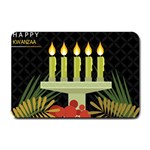 black Happy Kwanzaa  Small Doormat