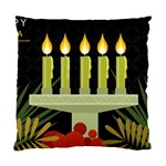 black Happy Kwanzaa  Standard Cushion Case (One Side)