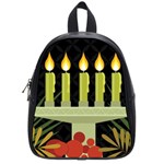 black Happy Kwanzaa  School Bag (Small)